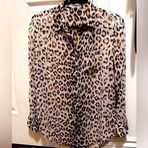 EQUIPMENT FEMME -  SILK SHIRT size XS perfect like new condition